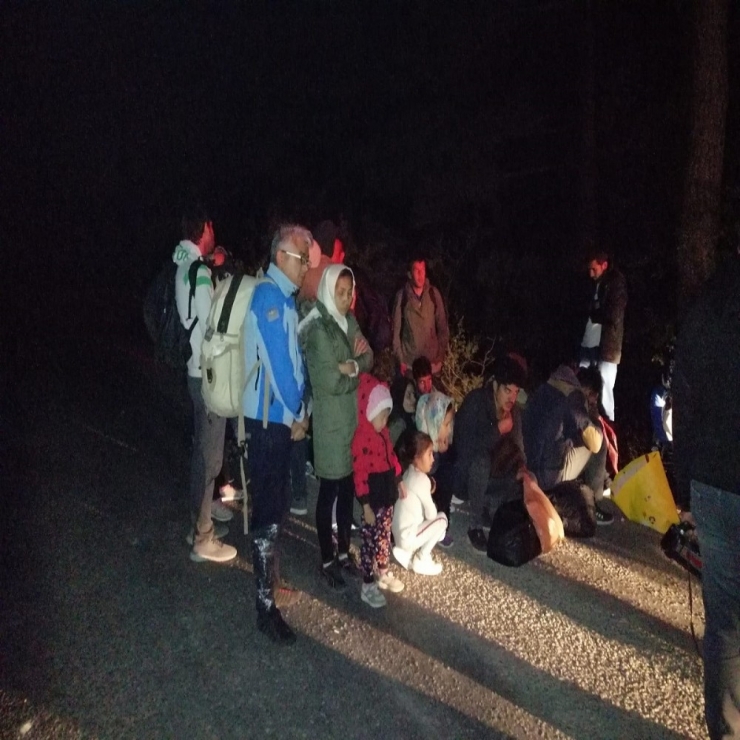 Çanakkale’de 49 Mülteci Yakalandı