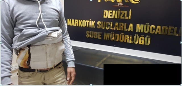 Üzerinde Zehir Dolu Kuşakla Otogarda Yakalandı