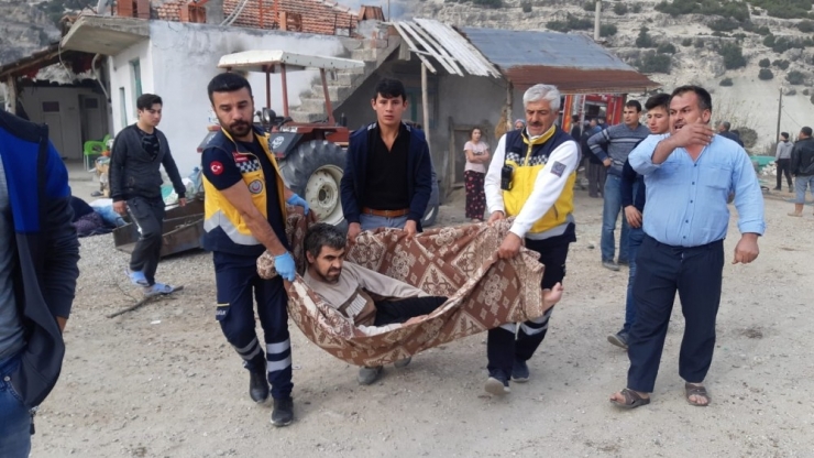 Sobadan Çıkan Kıvılcım Evi Küle Döndürdü