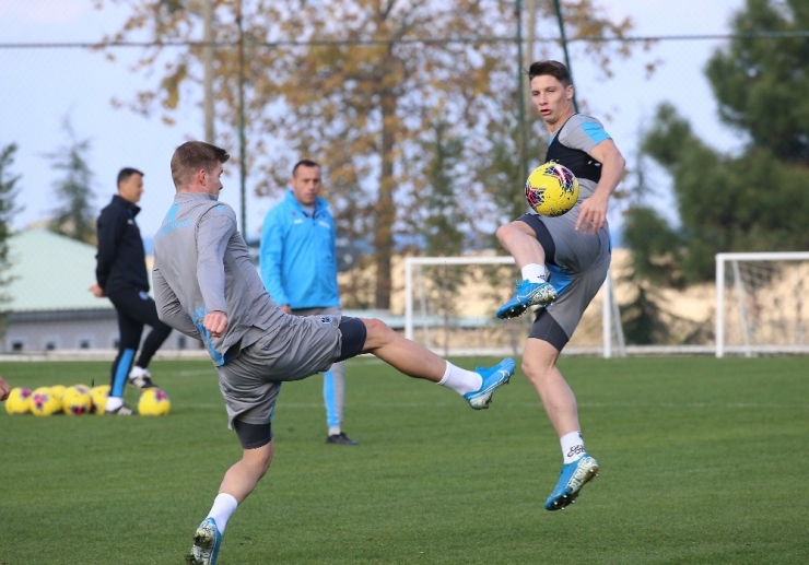 Trabzonspor, Mke Ankaragücü Maçı Hazırlıklarını Tamamladı