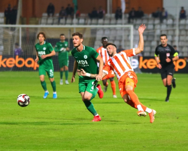 Tff 1. Lig: Adanaspor: 0 - Giresunspor: 0 (İlk Yarı Sonucu)