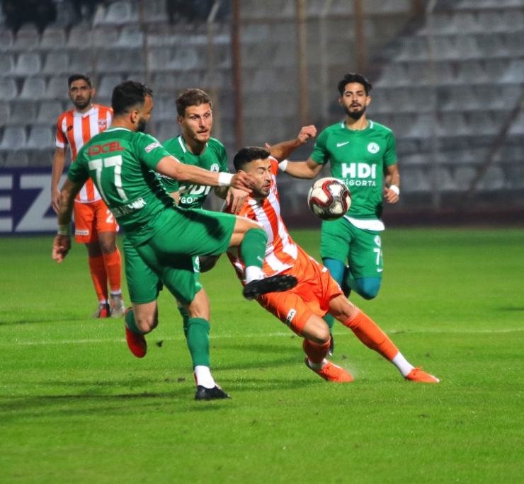 Tff 1. Lig: Adanaspor: 0 - Giresunspor: 0 (İlk Yarı Sonucu)