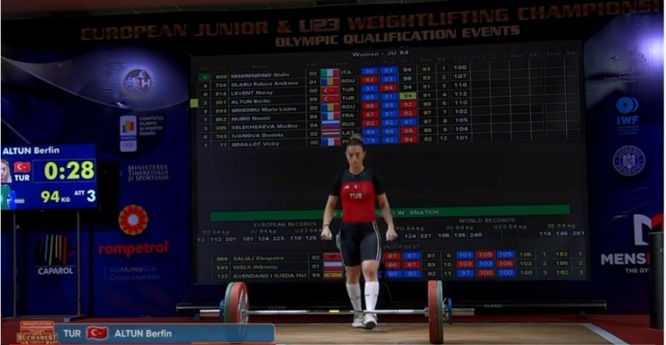 Berfin, Gümüş Madalya İle Döndü