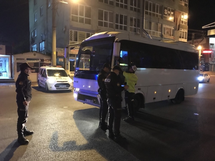 Servis Sürücülerine Alkol Testi