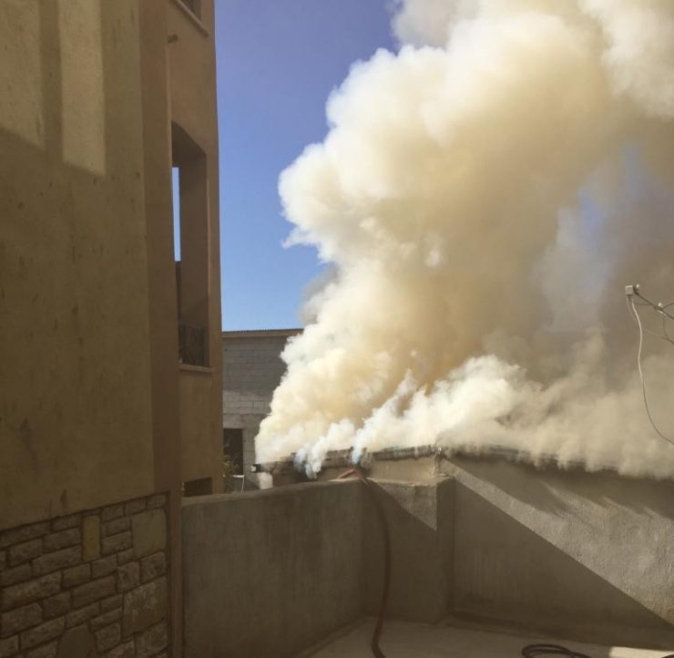 Van’da Odunluk Yangını