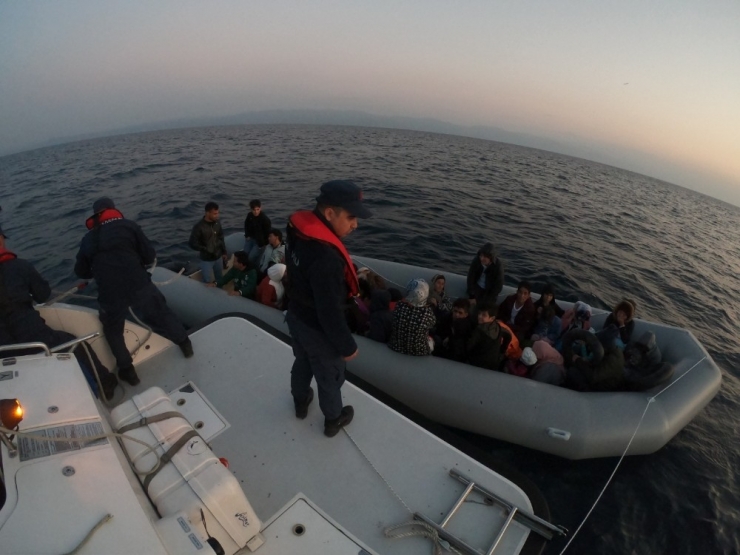 Çanakkale’de 83 Mülteci Yakalandı