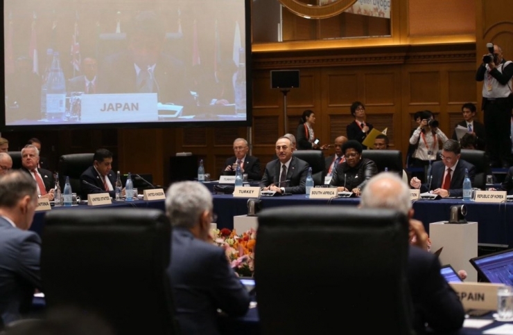 Çavuşoğlu, G20 Dışişleri Bakanları Toplantısına Katıldı