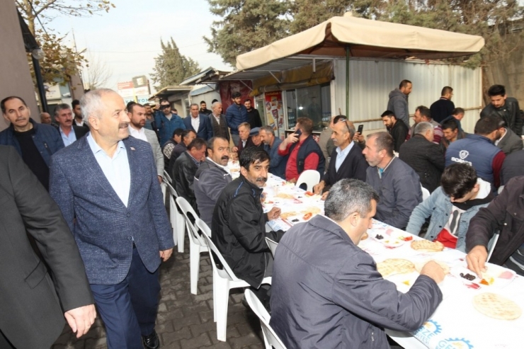 Başkan Büyükgöz Kamyoncu Esnafını Dinledi