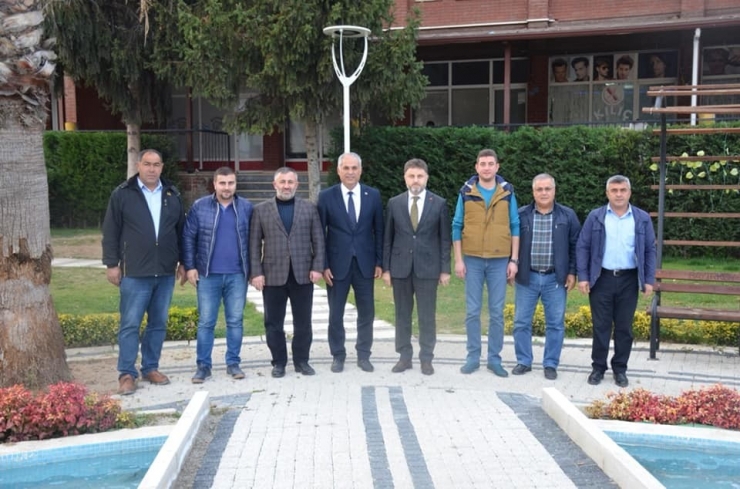 Genel Müdür Poyraz, Başkan Yaman İle Bir Araya Geldi