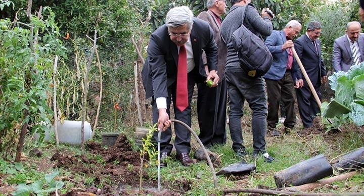 Kırıkhan’da 900 Nar Fidanı Dağıtıldı