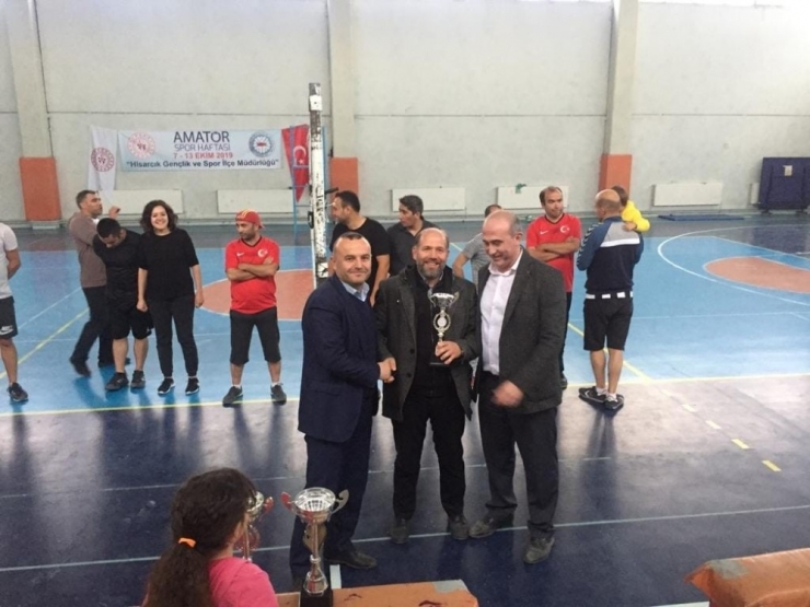 Hisarcık’ta Öğretmenler Günü Voleybol Turnuvası Sona Erdi
