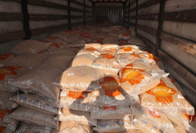 Nohutu Başkasına Satmaya Giderken Yakalandı