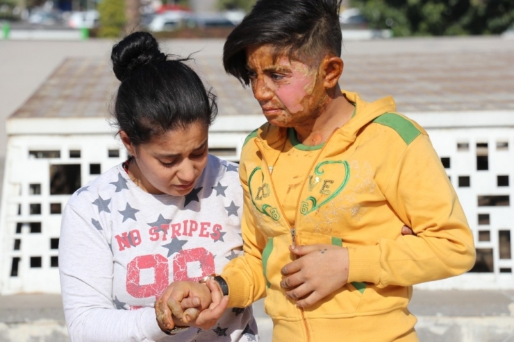 Önce Telefonunu Gasp Etti, Sonra Üzerine Benzin Döküp Yaktı