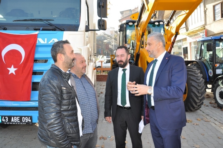 Simav Belediyesi’ne 3 Yeni Araç