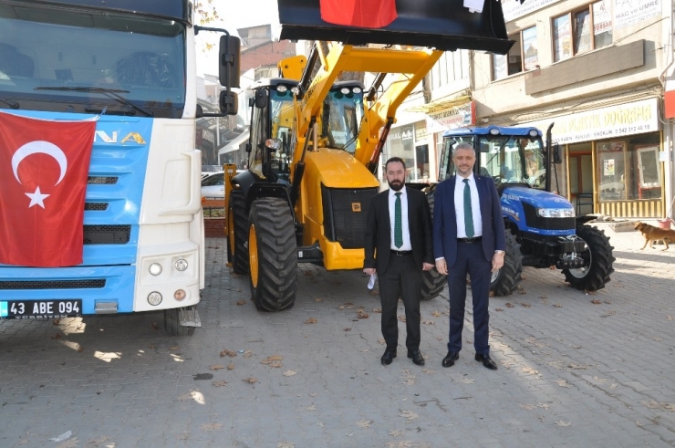 Simav Belediyesi’ne 3 Yeni Araç