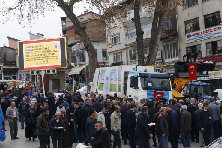 Simav Belediyesi’ne 3 Yeni Araç