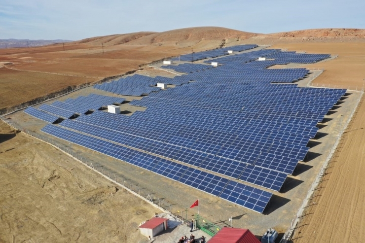 50 Dönümlük Enerji Tarlası, Sivas’ta Kuruldu