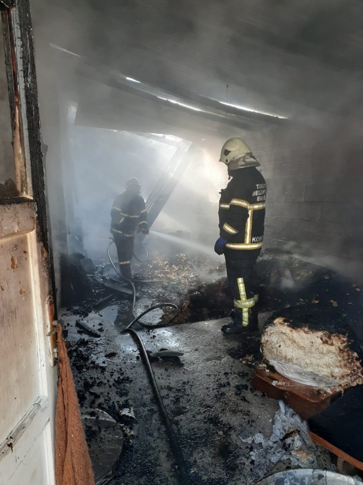 Ulaş’ta Tandır Evi Yangını