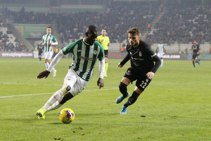 Süper Lig: Konyaspor: 0 - Beşiktaş: 1 (Maç Sonucu)