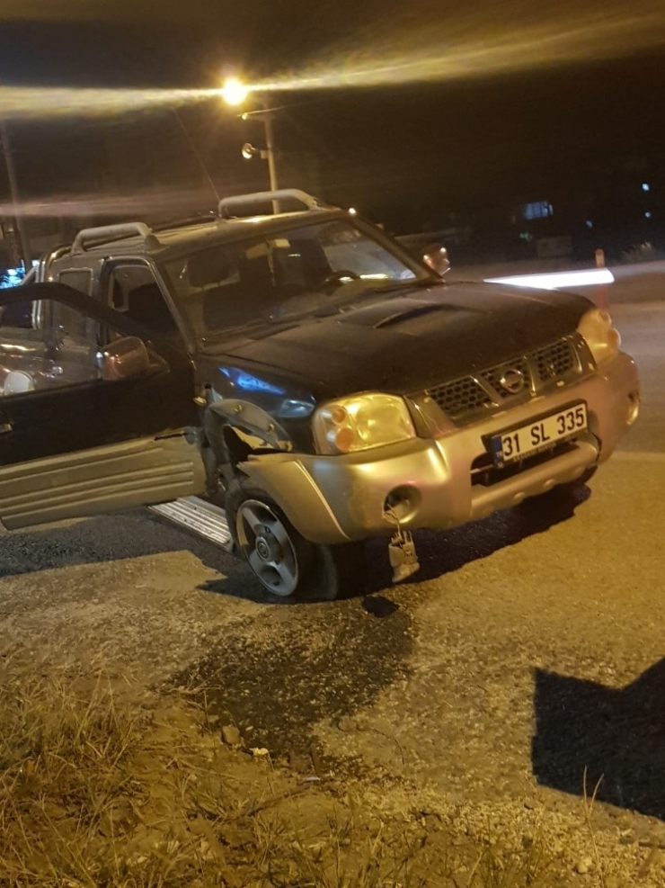Samandağ’da Trafik Kazası: 5 Yaralı
