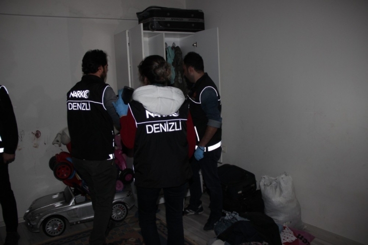 Denizli’de Uyuşturucu Ticareti Yapmak Suçundan 16 Kişi Tutuklandı