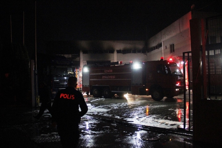 Varil Fabrikasında Korkutan Patlama