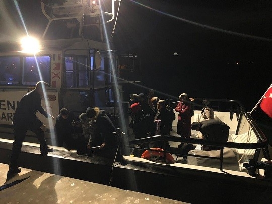 Didim’de 47 Kaçak Göçmen Yakalandı.