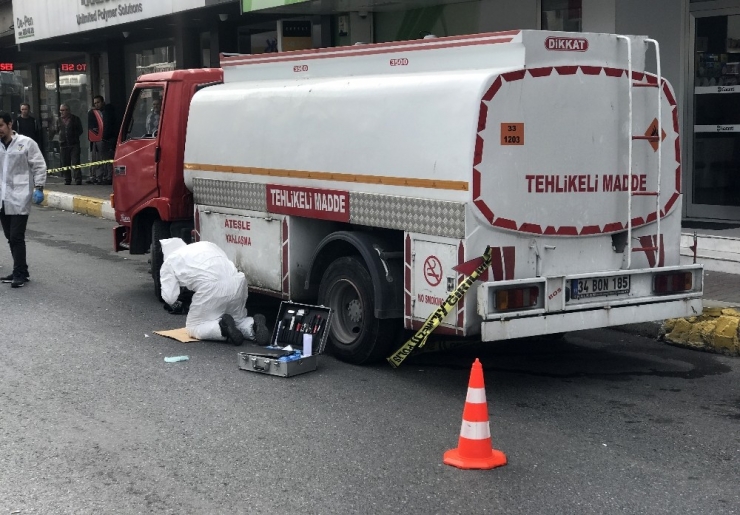 Sarıyer’de Akaryakıt Tankerinin Altında Feci Ölüm