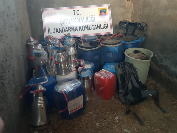 Kıran-6 Operasyonu’nda 2 Ton Patlayıcı Ele Geçirildi