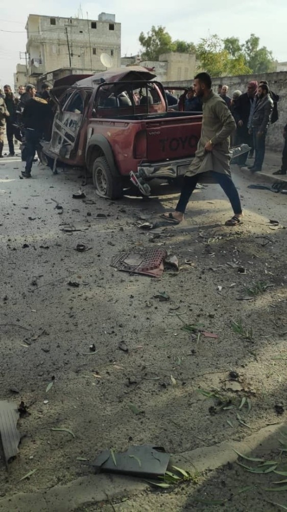 Azez’de Patlama: 2 Ölü, 3 Yaralı