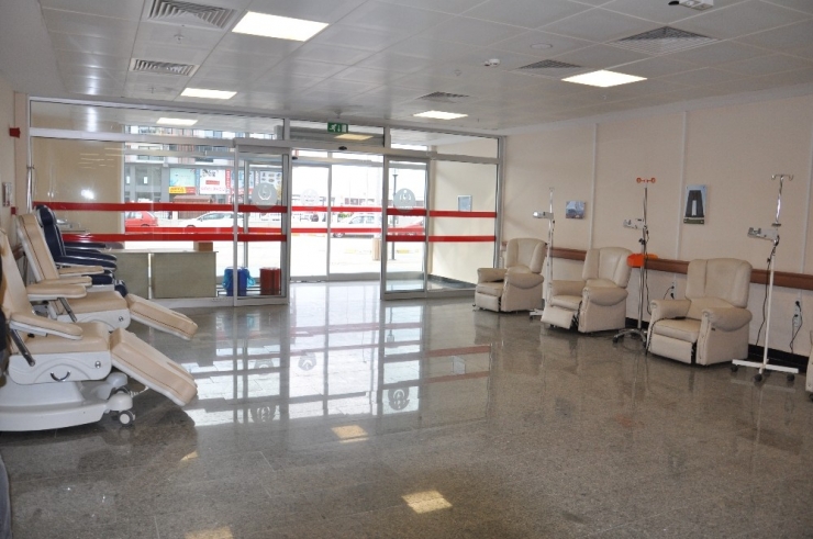 Kemoterapi Ünitesinde Koltuk Kapasitesi Arttırıldı