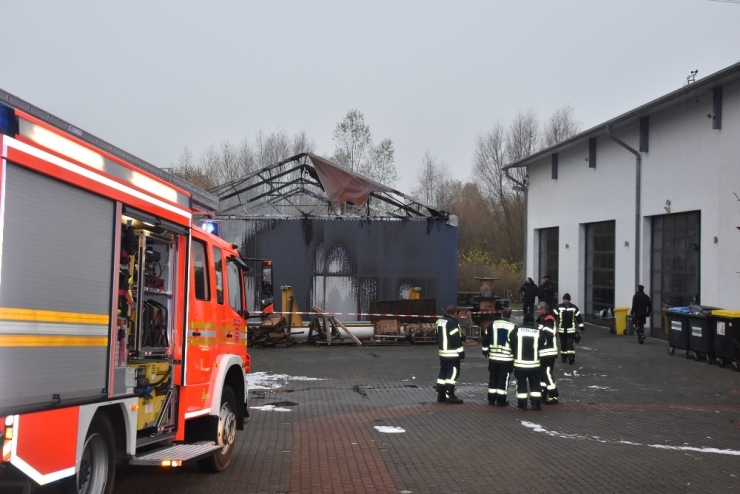 Almanya’da Türk Firmasının Deposu Kundaklandı