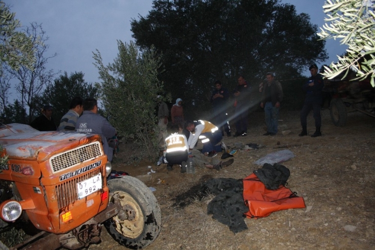 Antalya’da Traktörün Altında Kalan Yaşlı Adam Hayatını Kaybetti