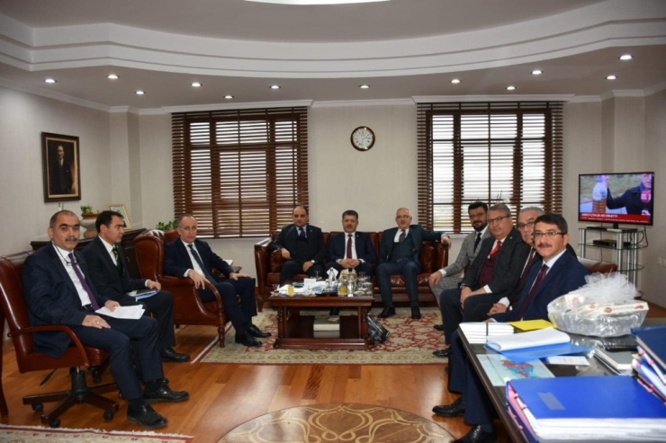 Başkan Çerçi Toki Başkanı Bulut’la Görüştü