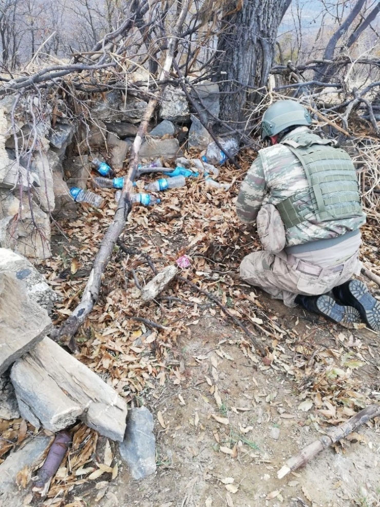 Bitlis’te Terör Örgütüne Ait 8 Adet Eyp Ele Geçirildi