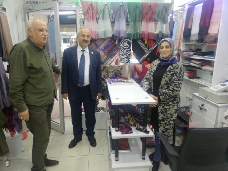 Başkan Büyükgöz’den Esnaf Turu