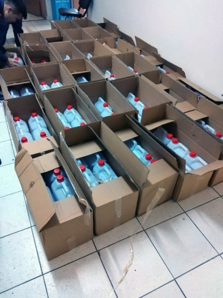 Çekici İle Sahte Alkol Nakline Darbe