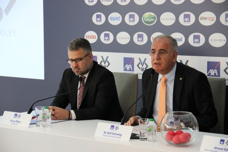 Axa Sigorta Kupa Voley Kadınlar Kategorisinde 1. Etap Eşleşmeleri Belli Oldu