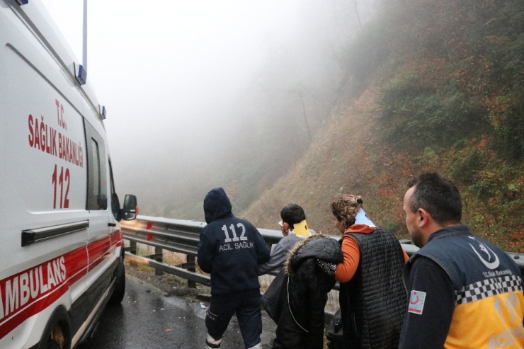Bolu’da Tem Otoyolu’nda Kaza: 6 Yaralı