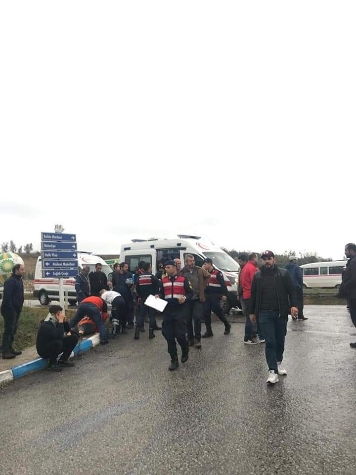 Yalova’da Trafik Kazası: 5 Yaralı