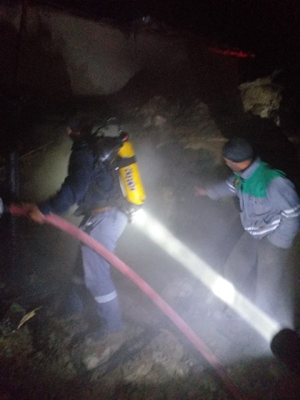 Sivas’ta Yangın: 2 Keçi, 15 Tavuk Telef Oldu