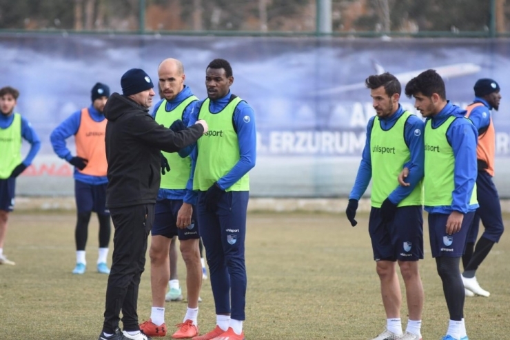 Bb Erzurumspor’da Osmanlıspor Maçı Hazırlıkları Sürüyor
