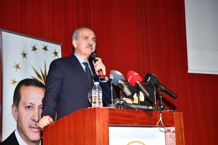 Ak Parti Genel Başkan Vekili Kurtulmuş: “Birinci İddiamız Yeniden Güçlü Türkiye’yi Kurmak”