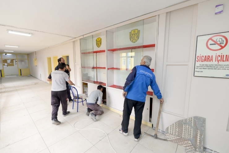 Mke Ankaragücü Tandoğan Tesislerine ’Altın’ Dokunuş