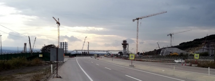 Çanakkale Köprüsü’nün Ayakları Yükseliyor