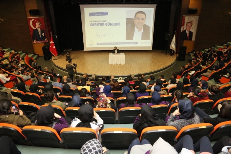 Dr. Hikmet Yaşar, Darıcalılar İle Buluştu