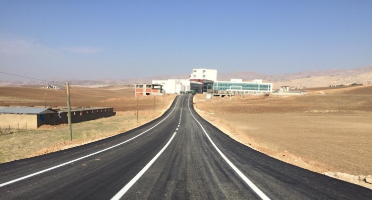 Silvan’da Yeni Hastane Yolu Tamamlandı