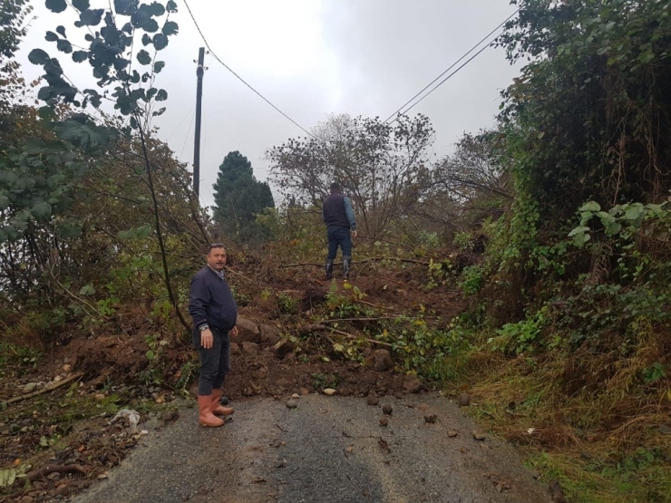 Giresun’da Etkili Yağış