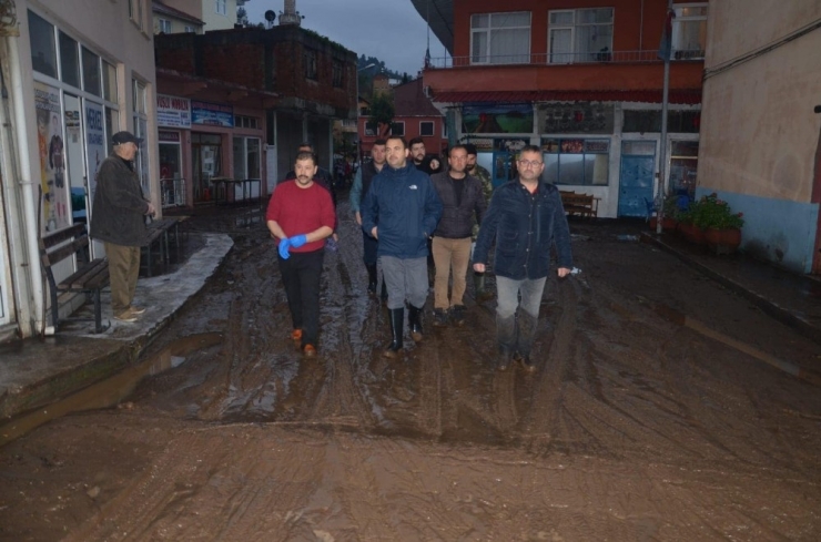 Giresun’da Etkili Yağış