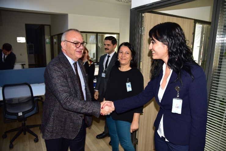 Başkan Ergün’e Sağlık Sunumu